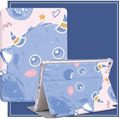 Cartoon for ipad 7th generation case Cute Mini 5 Cover Air 2 tablet Stand Air 3 Coque for ipad pro 11 case 10.2 10.5 Funda 2020