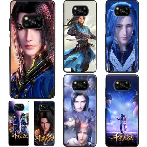 Douluo Continent Anime Tang San Phone Case For POCO X3 Pro M3 F2 F3 Cover For Xiaomi Mi 11 Ultra 10T Pro Mi Note 10 Lite