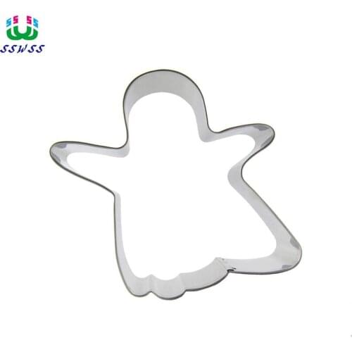 Halloween Cake Cookie Biscuit Baking Mold Hot Selling,Floating Ghost Shaped Cake Decorating Fondant Cutters Tool,Direct Selling