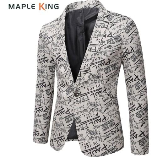 Maple King Men's Casual Blazers