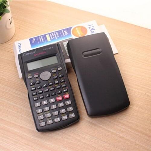 Multi-functional School Engineering Scientific Calculator Students Stationary Examination Calculating Tool Supplies