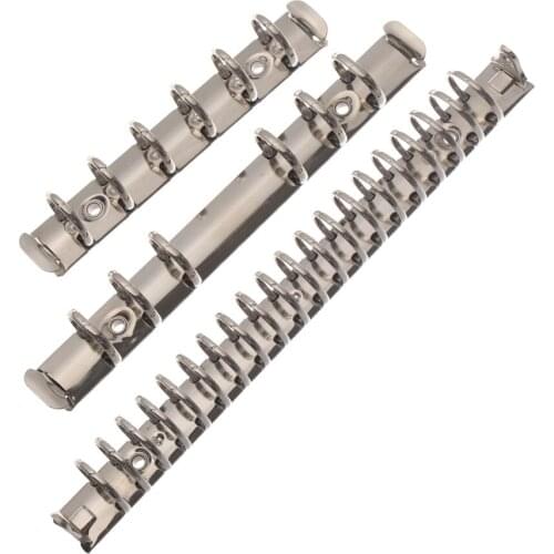 New A4/B5/A5/A6/A7 Metal Spiral Rings Binder Clip Loose-leaf File Folder Clip Notebook Accessory Stationery Office Shcool Suppli