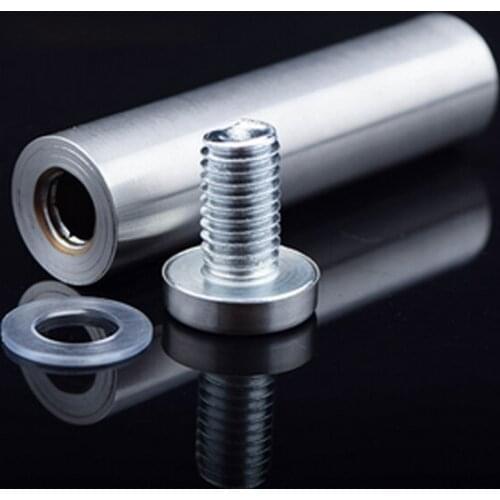 Stailess Steel DHL Free Shipping Hollow Spacer Height Adjustment Screw Balcony Standoff 19*200mm 50Pcs/lot Hot Sale