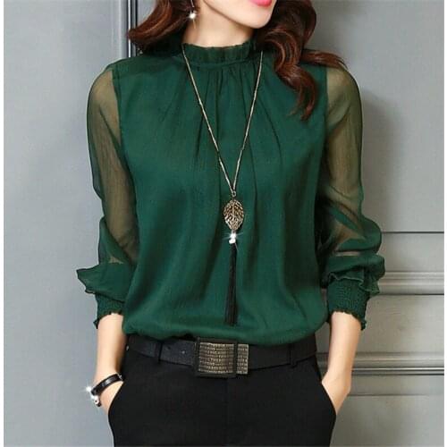 TQGQG Collar Blouses