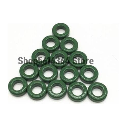 Wholesale inner 5mm 9X5X3mm Al 5-6uH Inductor ferrite ring RF choke ferrite core cable wire EMI filter ferrite bead 100pcs