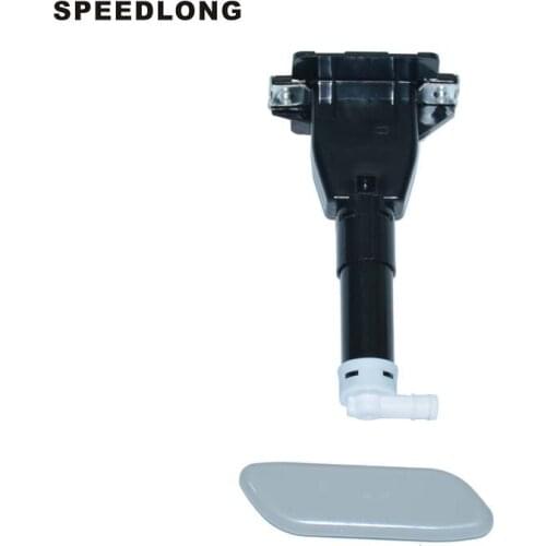 1Set Right Front Bumper Headlight Headlamp Washer Nozzle Sprayer w/Cover Cap Fit For HONDA ACCORD Euro CU1 CU2 SPIRIOR 2008-2012