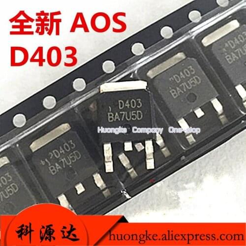 10PCS/LOT AOD403 patch TO252 silk screen D403 INSTOCK