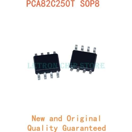 10PCS PCA82C250T SOP8 PCA82C250 SOP-8 A82C250 SOP SOIC8 SOIC-8 SMD new and original IC