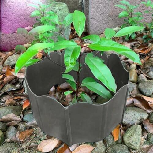 5 10 20PC Plastic Lawn Border Edging Garden Grass Edge Fence Wall Fencing Trellis & Gates Garden Accessories Planting Building