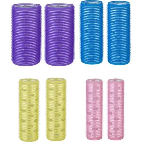 DIY Hair Curlers Hairdressing Clips Magic Large Hair Rollers Thermal Conductive 2pcs Wave Roll Hairdressing Tools