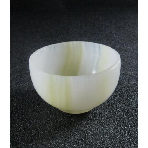 Natural Afghan Jade teabowls tea cup Chinese kung fu tea bowl