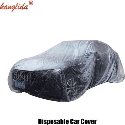KANGLIDA Disposable Car Cover Snow Cover Dust Cover Sunshade Waterproof Outdoor Protection Full Car Covers for Sedan SUV
