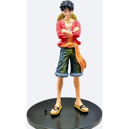 18cm Anime Figure One Piece Monkey D Luffy PVC action figure collection model toys gifts