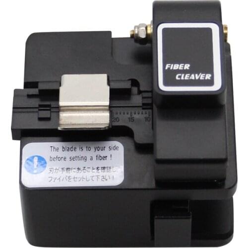 FTTH ProjectFiber Cleaver, High Precision Optical Fiber Optic Cutter Blade Cutting Knife Fibre Optique Clivador de Fibra Free sh