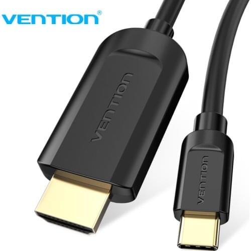 Vention USB C HDMI 4K Type C to HDMI Cable HDMI Adapter for Huawei P20 Pro Mate 20 MacBook Pro Air ipad Pro Thunderbolt 3