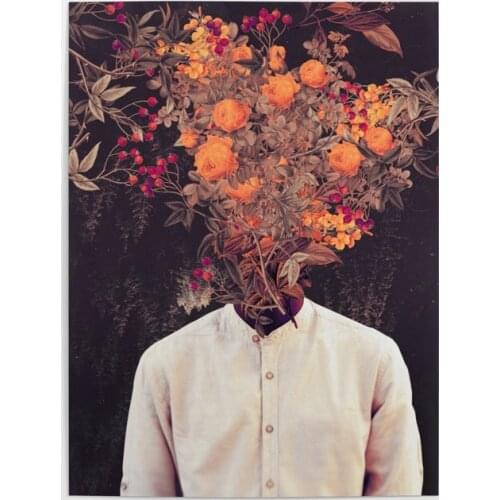 HD Print Bloom Flowers Canvas Painting Home Decor Wall Art Smiple Poster Bedroom Bedside Background Modular white Shirt Pictures