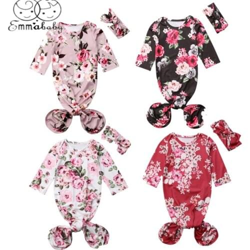 Fashion Mermaid Baby Snuggle Blanket Infant Flower Sleeping Bag Swaddle Wrap Headband