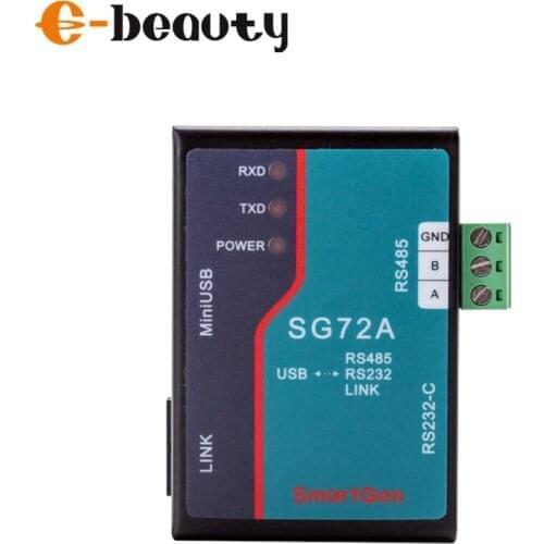 Smart Gen SG72A Communication Port Conversion Module USB RS232 RS485 Link Diesel Generator Controller Smartgen Spare Parts
