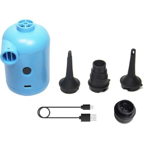 5V 2A USB Powered Air Inflator Pump Air Filling Compressor With Nozzles for Balloon Swimming lifebuoy Inflatable Toy