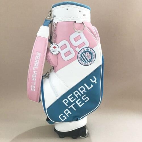 New women PEARLYGATES Golf bag High quality Golf clubs bag in choice 9.5 inch Golf staff bag