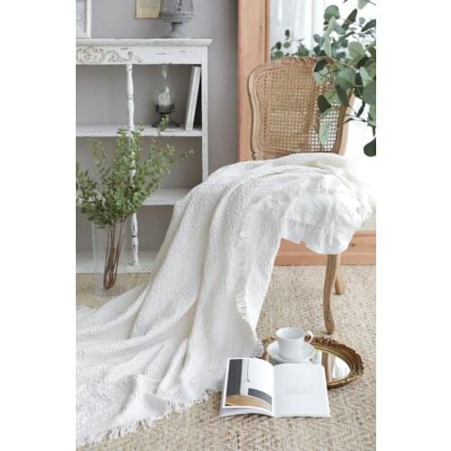 Blankets For Sofa Towel Plain Nordic Blanket White Tapestry Sofa Cover Throw Blanket