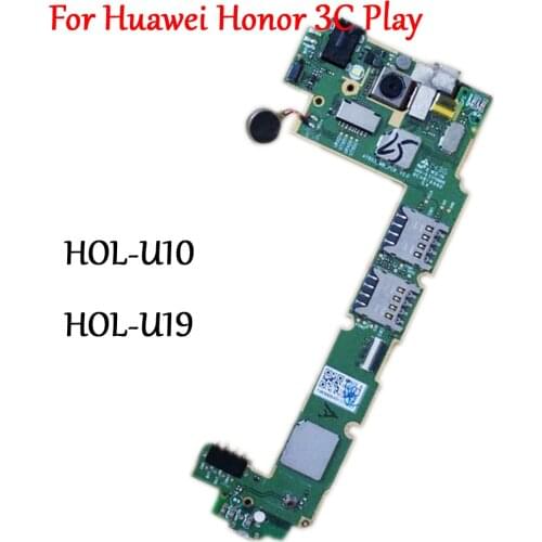 Tested Work Original Unlock Motherboard For Huawei Honor 3C Play HOL-U10 HOL-U19 Logic Circuit Electronic Chips