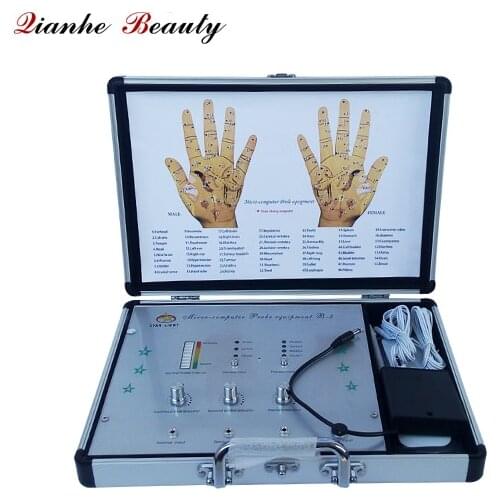Hand diagnosis system acupuncture health diagnosis machine for sale