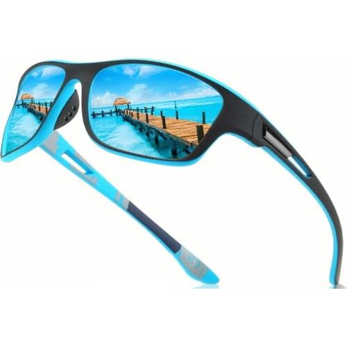 New Mens Polarized Sunglasses for Men Outdoor Sports Windproof Sand Goggle Sun Glasses UV Protection