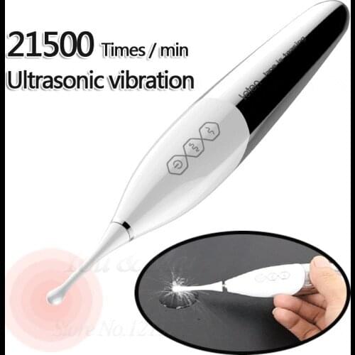 Fast Scream Orgasm Ultrasound Vibration Magic Wand Stick Nipple Clitoral Stimulator Climax Teasing Vibrators Sex Toys For Women