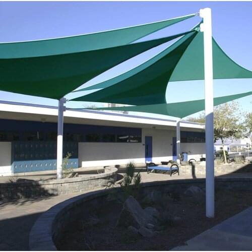 Waterproof Sun Shelter Triangle Sunshade Protection Pool Sail Awning Garden Camping Large Canopy Shade Shade Patio Outdoor