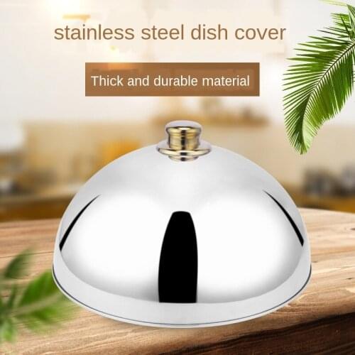 High quality stainless steel dome cover table cover food cover western restaurant cover grill cover food cover