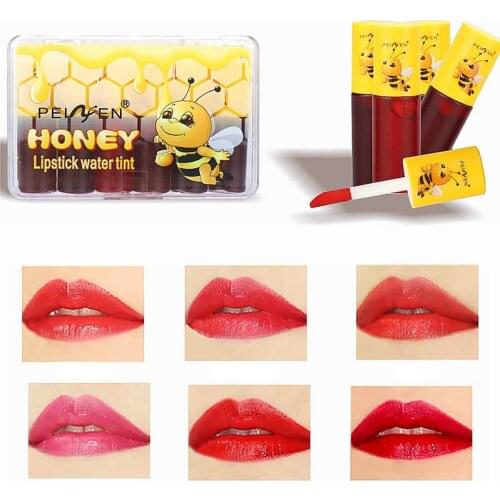 Mirror Moisturizing Lip Gloss Set Lipstick Set Matte Water Lip Gloss Lip Glaze Lip Makeup Korean Cosmetics 6 color/Set TSLM1