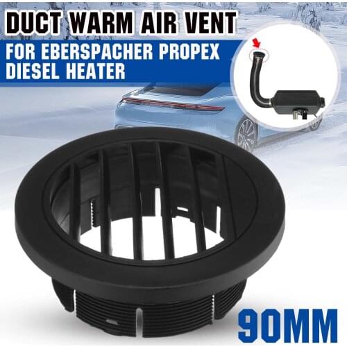 90mm Air Diesel Parking Heater Ducting Duct Warm Air Vent Outlet For Eberspacher Propex Diesel Heater