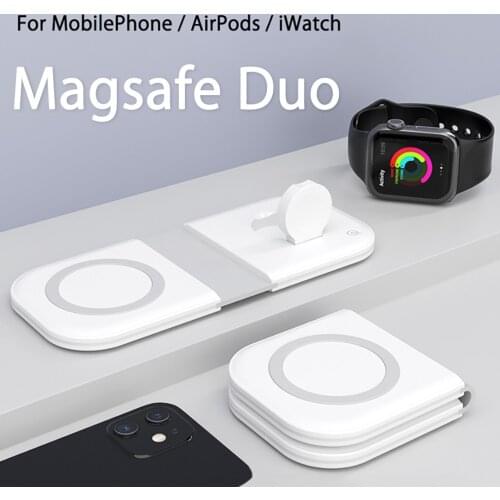 15W Qi Wireless Charger For Apple Watch 6 5 4 3 AirPods Pro iPhone 8Pus XR 11 12 XS Pro MAX Fast Wireless Charging Dock Station