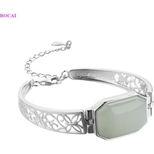 Нефритовые браслеты BOCAI China At AliExpress