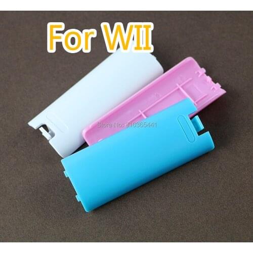 10pcs For Nintend Wii Wireless Game Controller Battery Case Back Cover Remote Controller Gamepad Handle Battery Cases Cover
