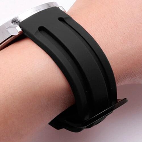 Black Sport Bracelet Wrist Strap For KOSPET Prime 2 Prime2 Prime SE High Quality Silicone Strap Replacement watch Band Watchband