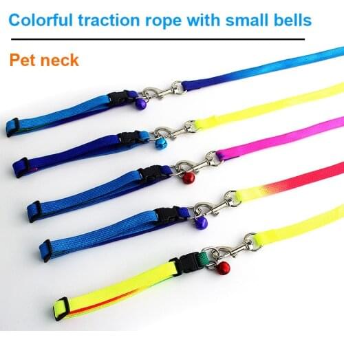 Colorful Dog Leash Nylon Pet Dog Puppy Walking Running Leashes Training Rope Belt For Small Medium Large Dogs Pet Supplies TXTB1