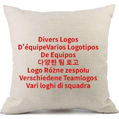 Equipe De France De Football Emblem Linen Hug Pillowcase Team Decoration Pillowcase Office Sofa Pillow Cushion Cover Basketball