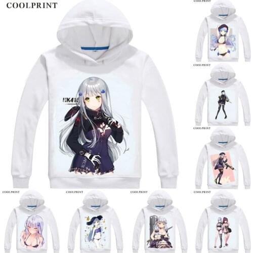 HK416 Digital Sky Mens Hoodies Girls Frontline Girls' Doujinshi Anime Sweatshirt Streetwear Custom Hoodie Costume Hooded