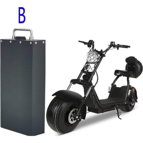 60V 12Ah 20Ah Electric Vehicle Lithium ion Battery For Below 1000W Portable Two Wheel COCO HARLEY Electric Scootor Battery