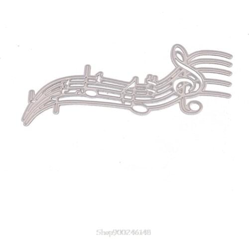 Musical Notes Cutting Dies Stencil DIY Scrapbooking Embossing Album Paper Craft Jy24 20 Dropship