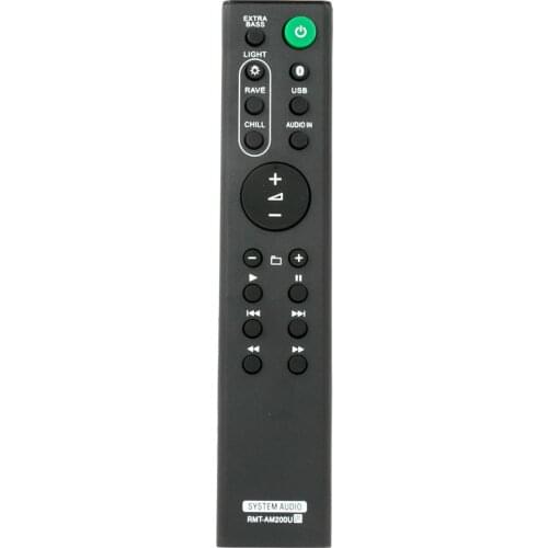 NEW Remote Control TV Television Replacement RMT-AM200U For Sony Home Audio AV System GTK-XB7 GTKXB7 B85B HTCT390 HTRT3 SACT390