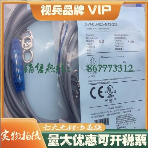 Original New 100% DW-DD-625-M12-235 inductive proximity switch sensor