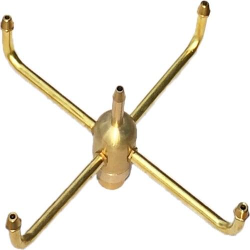 Rotary Fountain Nozzle High Quality Brass Rotary Nozzle Landscape Fountain Nozzle Thickening Rotary Nozzle