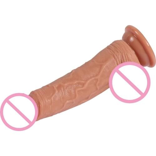 Silicone Member on Strong Suction Cup Big Dildo Realistic Penis Sex Toys for Woman Adults Vagina Shop adult toy big sex toy