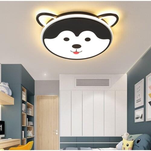 Nordic home decoration childrens lamp bedroom decor led lamp lights for room dimmable ceiling light lamparas indoor lighting