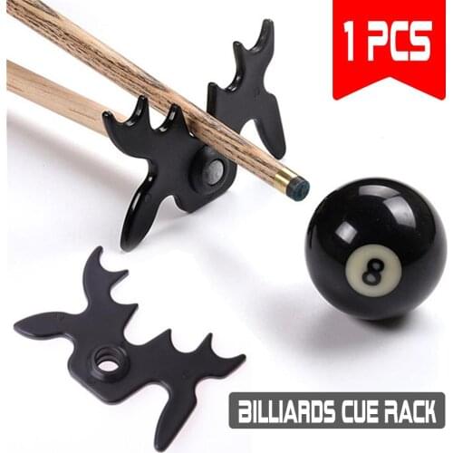 Snooker Billiards Cue Rack Bridge Head Billiards Cross Antlers Rod Holder Snooker Billiards Cue Rack Rod Accessory