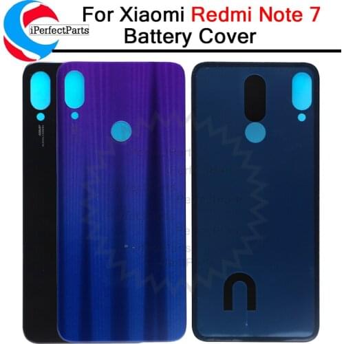 Back Cover For Xiaomi Redmi Note 7 Battery Cover Back Rear Housing Door For Xiaomi Redmi Note 7 Back housing