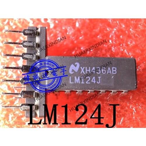 1Pieces new Original LM124J LM124 CDIP14 2 In stock real picture